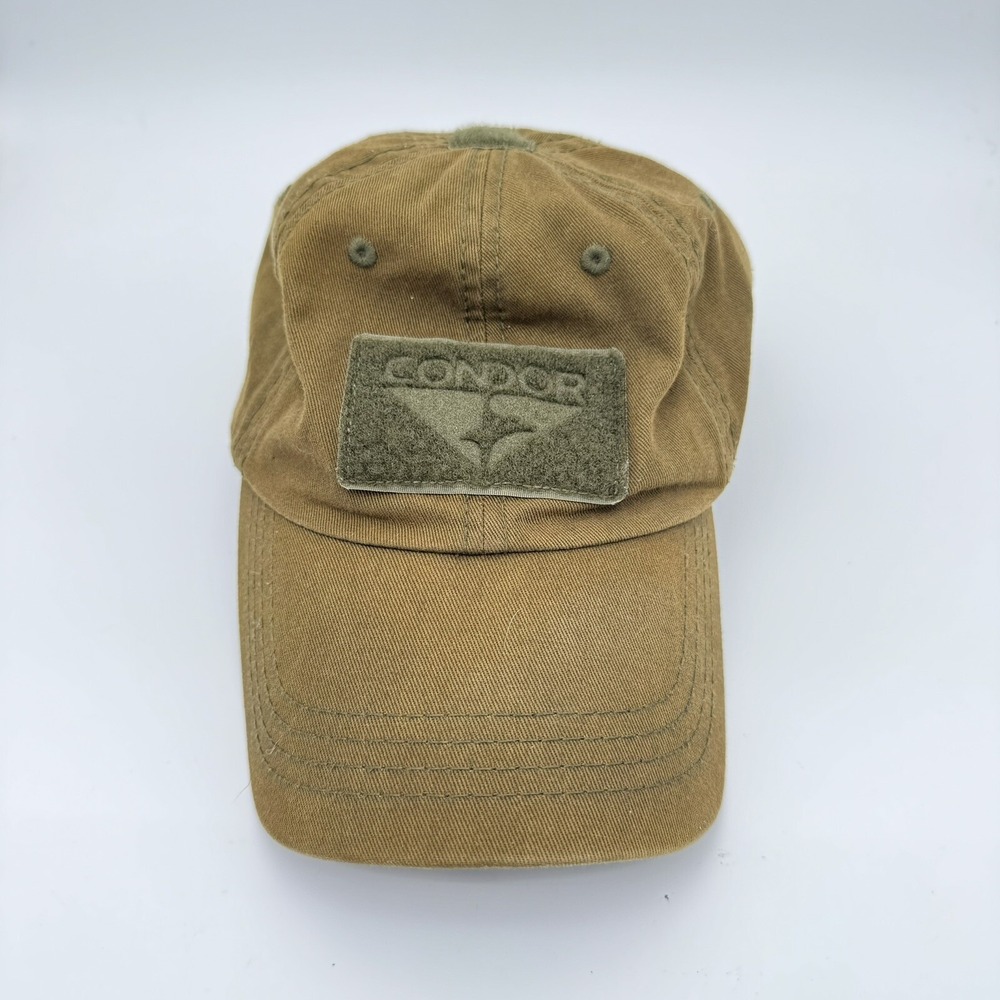 Condor Tactical Hat Strapback Army Marine Olive Military Adjustable Cap Patch